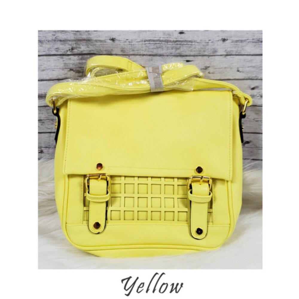 Yellow- Moda New York Crossbody Bag